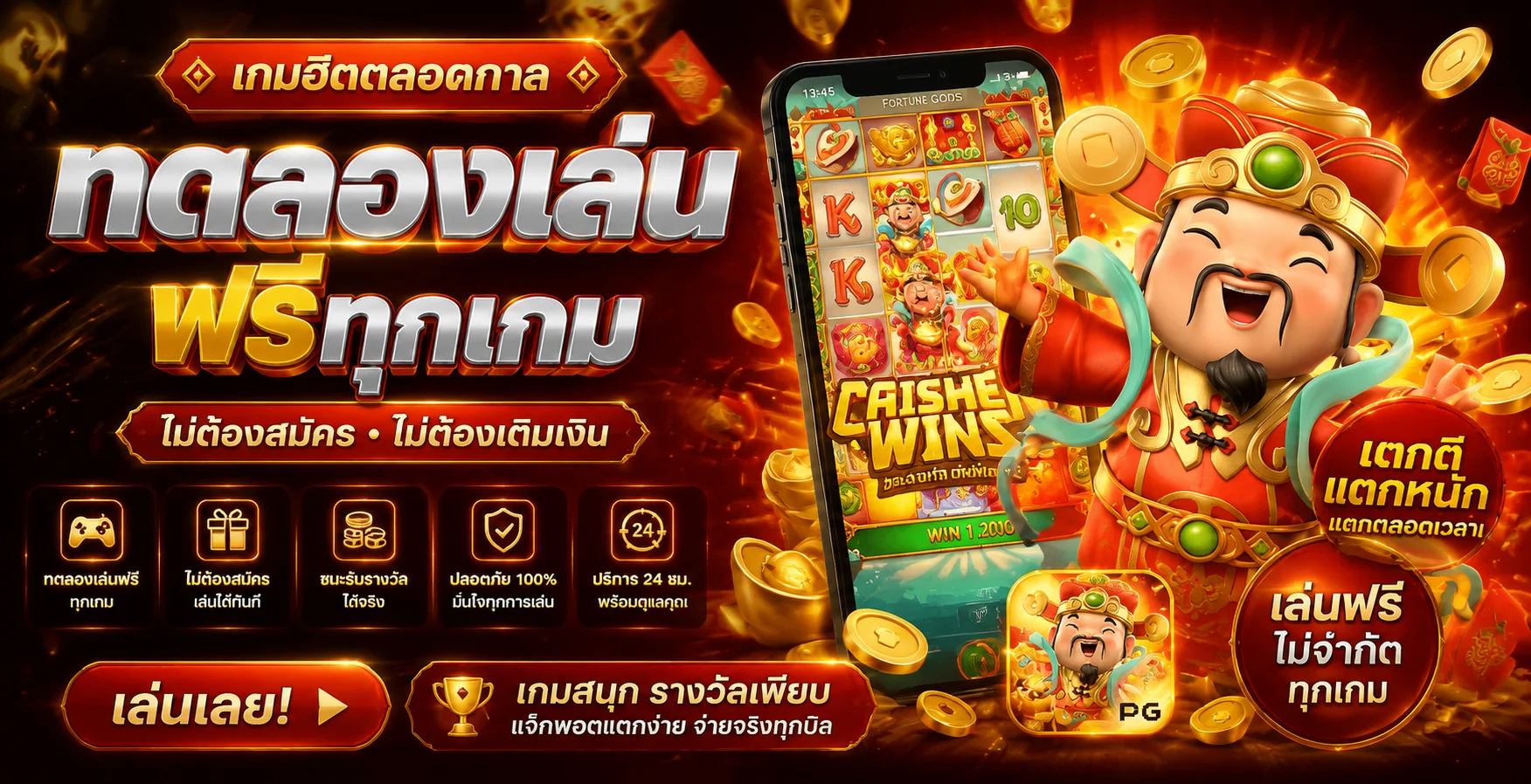 หน้าทดลองเล่นสล็อต PG SLOT ฟรีบน IPLAY918