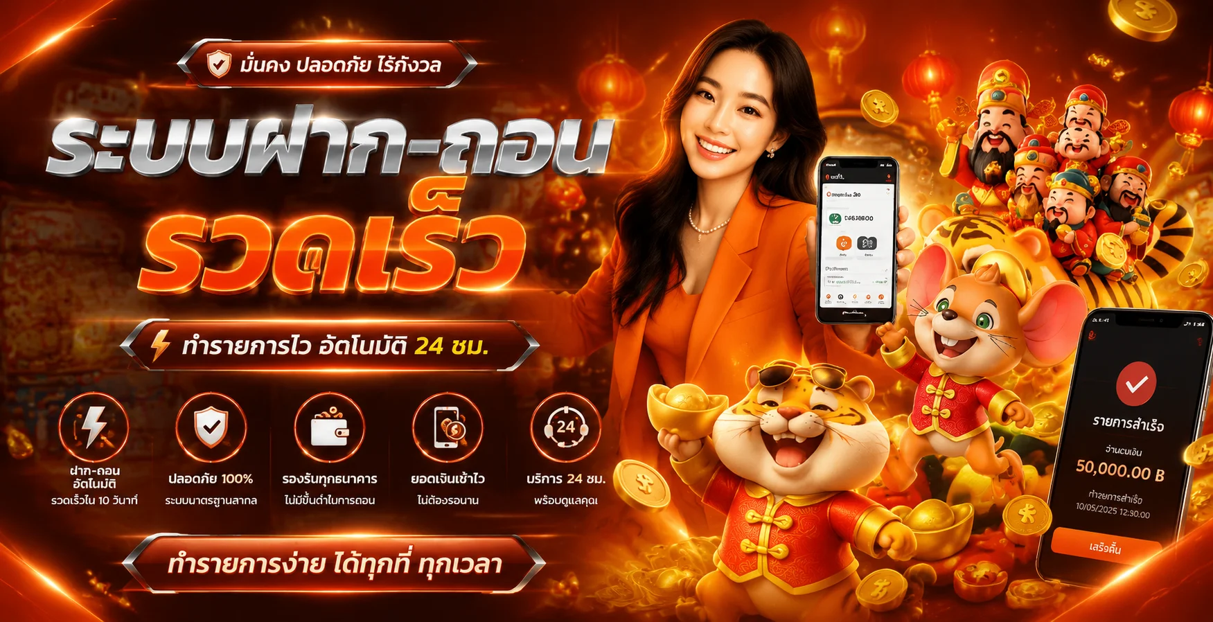 รวมเกมสล็อตและคาสิโนสดในไอดีเดียวบน IPLAY918 Malaysia